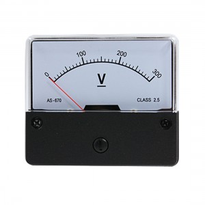 YS-670 DC 300V Volt Analog Panel Mount Meter Voltmeter