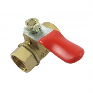 Water Gas Control 1/4" Female to Female Thread Level Handle Full Port Ball Valve