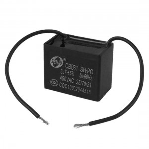 450V 3uF Polypropylene Film Motor Run Capacitor Gvsns