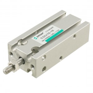 Double Acting 10mm Bore 15mm Stroke Single Rod Air Cylinder