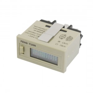 DC 24V Reset 0 - 9999h59m Counting Range Resettable Time Timer Counter