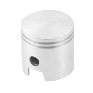 Air Compressor Silver Tone 46mm x 46mm Aluminum Alloy Engine Piston