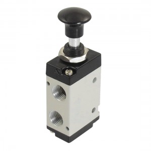 3R210 1 4"PT Thread 3 Way 2 Position Hand Lever Solenoid Valve