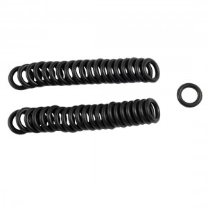 50x NBR 13mm x 2.5mm O Rings Hole Sealing Gaskets Washers for Automobile