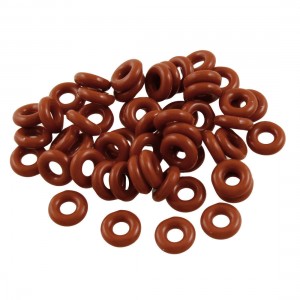 50 Pcs Silicone O Ring Seal Sealing Washer 3mm x 8mm x 2.5mm