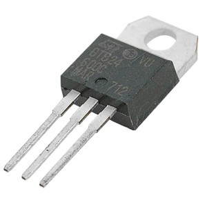 5 Pcs T0-220AC Package Standard Triacs 600V BTA24-600B
