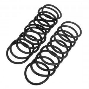 20 Pcs Flexible Rubber O Ring Seal Washer Black 35mm x 42mm x 3.5mm