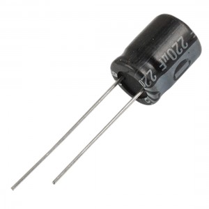 10x13mm 220uF 50V Aluminum Electrolytic Capacitors(Bag of 100)