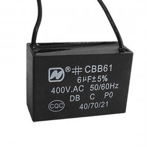 AC 6uF Metallized Polypropylene Film Motor Capacitor Vzkxo