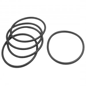 5 Pcs 75mm x 4mm Flexible Sealing Washers Oil Filter O Rings Black