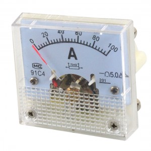 Accuracy Analog 0-100A Scale Amperemeter Meter Panel