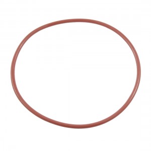 95mm OD 3mm Thickness Red Silicone O Ring Oil Seal Gasket