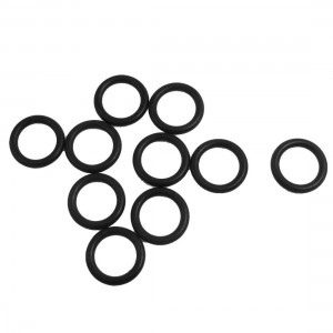10 Pcs 23mm x 3.5mm Black Silicone O Rings Oil Seals Gaskets