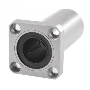 20mm x 32mm x 80mm Rubber Seal Square Linear Motion Ball Bearing LMK20L