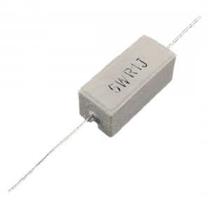 0.1 R Ohm 5% 5W Watt Ceramic Cement Power Resistor x10pcs