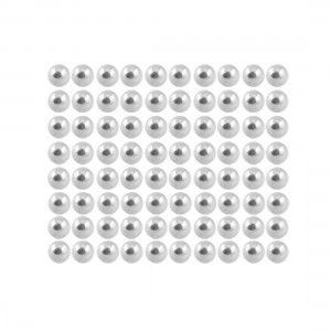 80 Pcs 15/64" 6mm Carbon Steel Bearing Balls for Bicycle Trolleys Casters
