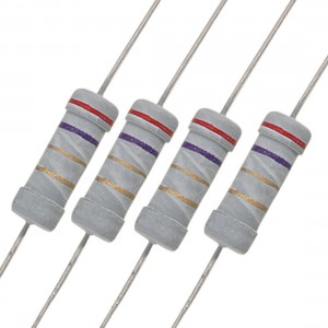 2.7 Ohm 2R7 2W 5% Axial Carbon Film Resistor 200 Pcs