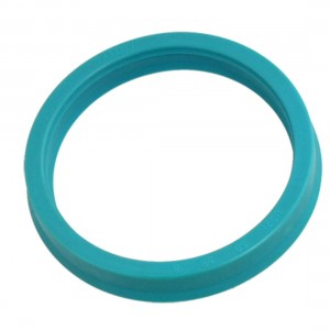 Cyan Blue PU Gasket 1.97" x 2.28" x 0.31" Single Lip Oil Seal U32i