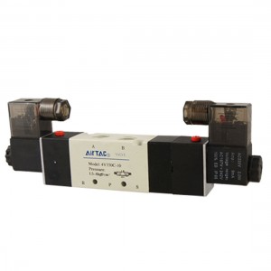 Internal Piloted 3 Position 5 Way Electromagnetic Valve