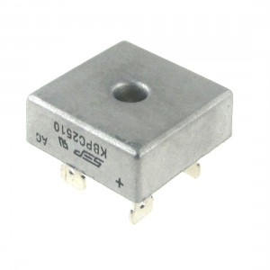 KBPC2510 Single Phase 1000V 25A Square Bridge Rectifier