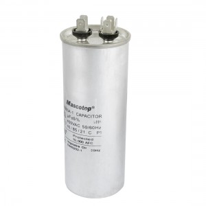 60uF 450V AC Air Conditioner Polypropylene Film Motor Run Capacitor CBB65A-1