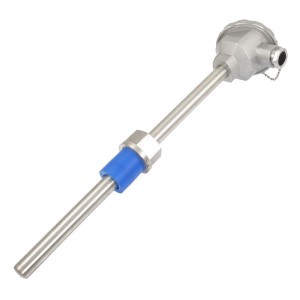 -200-450C PT100 150mmx15.5mm Rod Temperature Transmitter Thermocouple Sensor