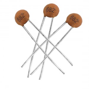 100 x 6800pF 2.5mm Pitch Radial Lead Ceramic Capacitors