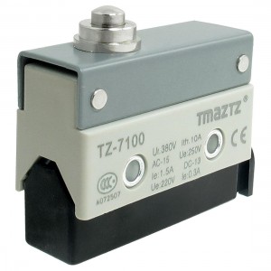Short Push Plunger Actuator 1 NO 1 NC Enclosed SPDT Micro Limit Switch TZ-7100