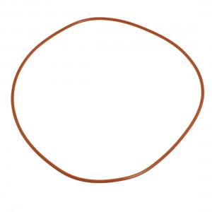 Red Silicone O Ring Oil Seal Gaskets 180mm x 174mm x 3mm