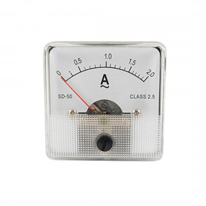 SD-50 AC 0-2A Analog Miniature Current Meter Ammeter
