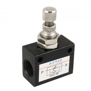 Air ASC-08 One-Way Restrictive Speed Flow Control Valve