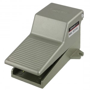 Foot Operated 5 Way 2 Position Direct Acting Pneumatic Pedal Valve