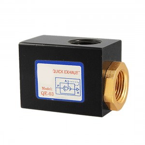 Pneumatic 3/8" Thread Port Quick Exhaust Valve QE-03