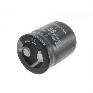 56uF 450V 105 Celsius Degree Radial Aluminum Electrolytic Capacitor