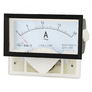 Analog Current Gauge AC 20A Mount Panel Amperemeter