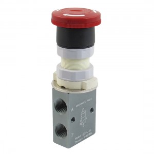 1/4" PT Thread Three Way Two Position Self-Latching Mechanical Valve S3PL-08