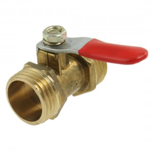 25/32" Male Thread Full Port Gas Pneumatic Lever Ball Valve