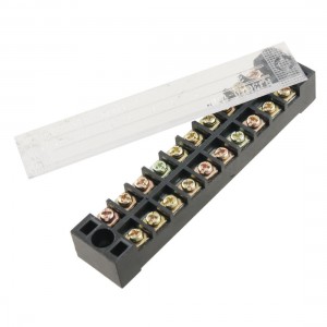 15A Plastic Housing 10 Position Wire Connector Barrier Terminal Block