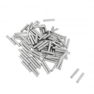 100 Pcs Stainless Steel 2.85mm x 15.8mm Dowel Pins Fasten Elements