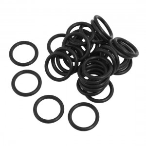 50 Pcs 19mm x 25mm x 3mm Nitrile Rubber Sealing O Ring Gasket Washer