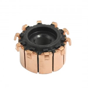 4.5mm x 15mm x 10mm Copper Shell Auto Alternator Motor Power Tool Commutator