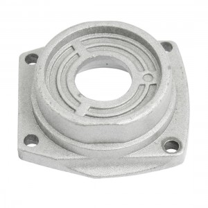 Silver Tone Aluminum Angle Grinder Bearing Pedestal for Hitachi 100 TGC-100SA