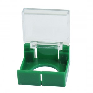 Green 16mm Plastic Protective Guard for Round Push Button Switch