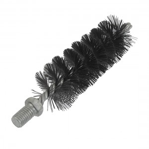12mm Threaded 40mm Diameter Steel Wire Tube Brush Cleaning Tool 2#