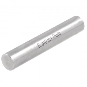 Hole Measuring 8.81mm x 50mm Pin Gage Gauge w Plastic Cylindrical Box