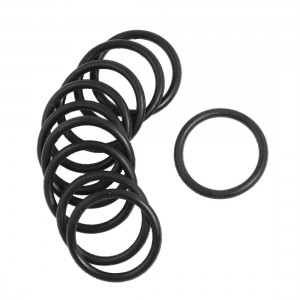 10 Pcs 24mm x 2.5mm Mechanical Rubber O Ring Oil Seal Gaskets