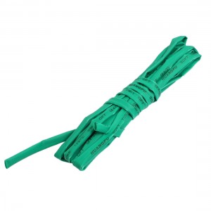 Ratio 2:1 Green Polyolefin 4mm Dia Heat Shrink Shrinkable Tube 3 Meter