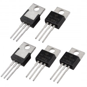 5 Pcs 3 Terminals 1.5A 5V L7805CV Postive Voltage Regulators New
