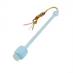 Blue 22cm Long Water Level Sensor Vertical Liquid Float Switch Fish Tank Pool