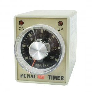 AH3-2 DC 24V 8 Pins DPDT 0-30 Minutes 30Min Power on Delay Timer Time Relay